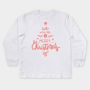 Merry christmas Kids Long Sleeve T-Shirt